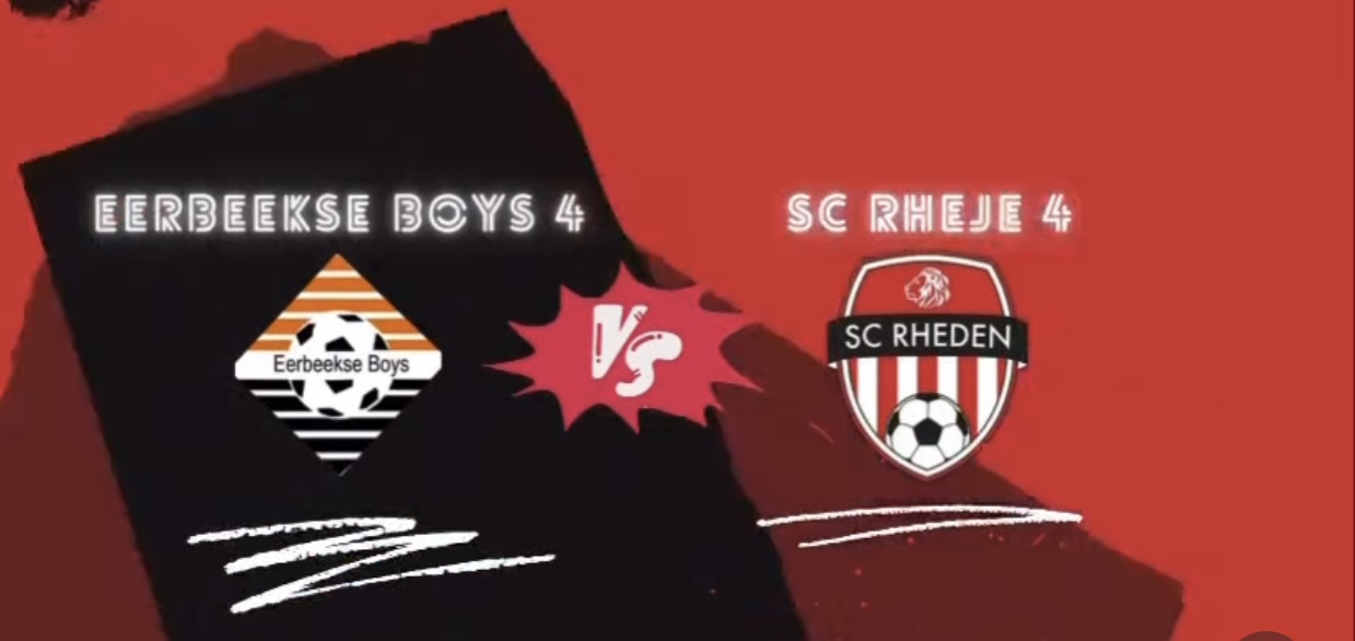 De mannen van Rheje 4 maken het zichzelf onnodig lastig in uitwedstrijd tegen Eerbeekse Boys.